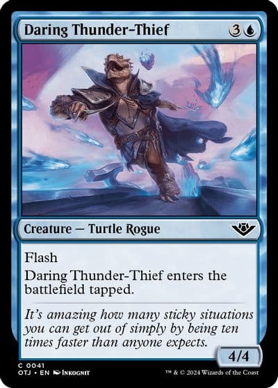 Daring Thunder Thief Outlaws of Thunder Junction Magic card