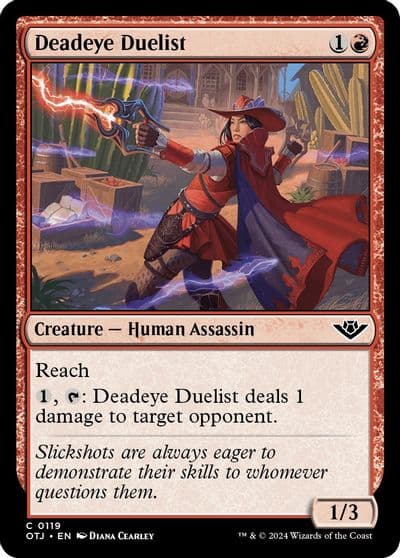 Deadeye Duelist Outlaws of Thunder Junction Magic card