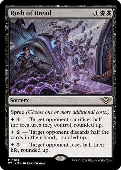 Rush of Dread Outlaws of Thunder Junction Magic card