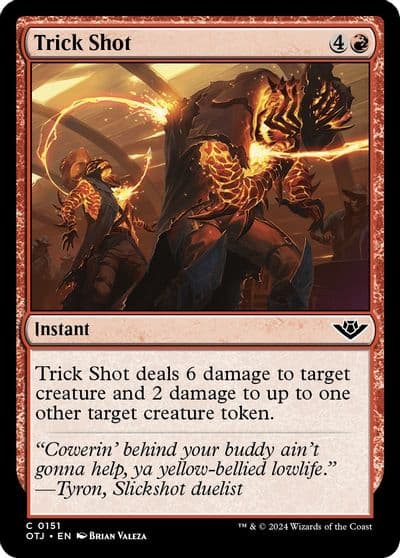 Trick Shot Outlaws of Thunder Junction Magic card