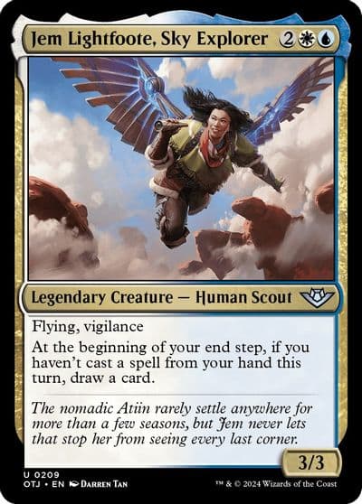 Jem Lightfoote Sky Explorer Outlaws of Thunder Junction Magic card