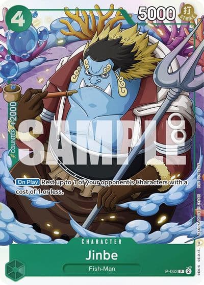 Jinbe Event Pack Vol 4 One Piece Promotion Cards One Piece card