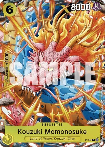 Kouzuki Momonosuke Event Pack Vol 4 One Piece Promotion Cards One Piece card