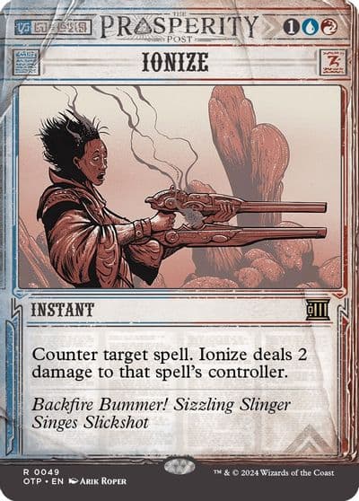 Ionize Outlaws of Thunder Junction: Breaking News Magic card