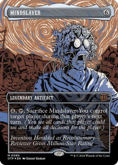 Mindslaver Textured Foil Outlaws of Thunder Junction: Breaking News Magic card