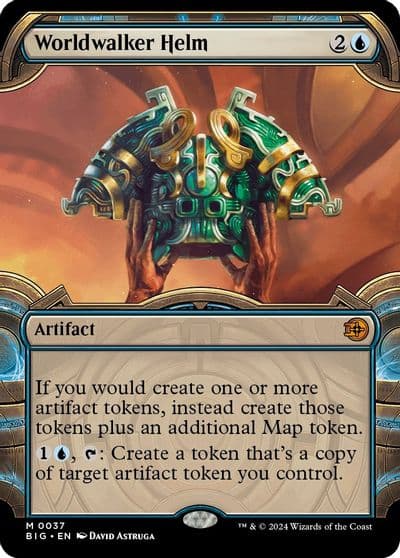 Worldwalker Helm Showcase Outlaws of Thunder Junction: The Big Score Magic card