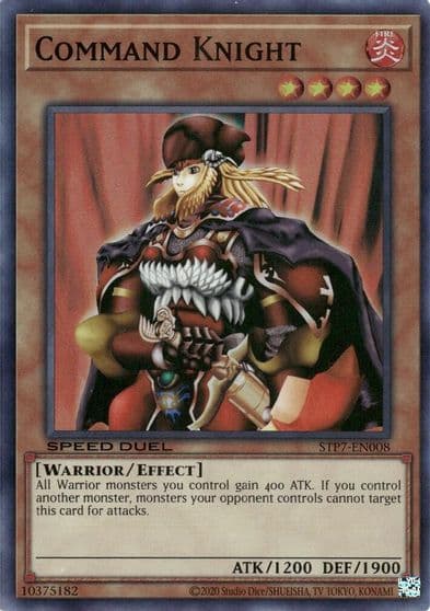 Command Knight Speed Duel: Tournament Pack 7 Yu-Gi-Oh! card