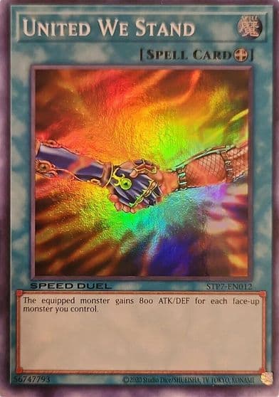 United We Stand Speed Duel: Tournament Pack 7 Yu-Gi-Oh! card