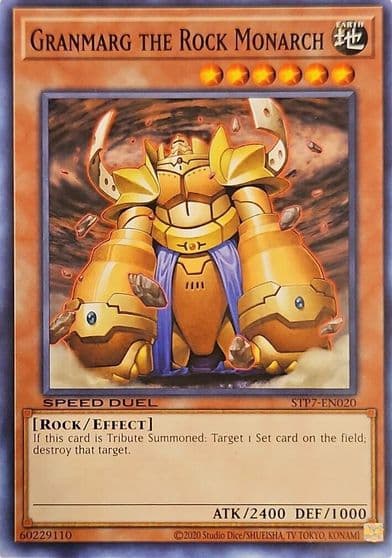 Granmarg the Rock Monarch Speed Duel: Tournament Pack 7 Yu-Gi-Oh! card