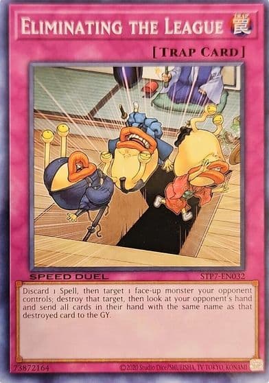 Eliminating the League Speed Duel: Tournament Pack 7 Yu-Gi-Oh! card