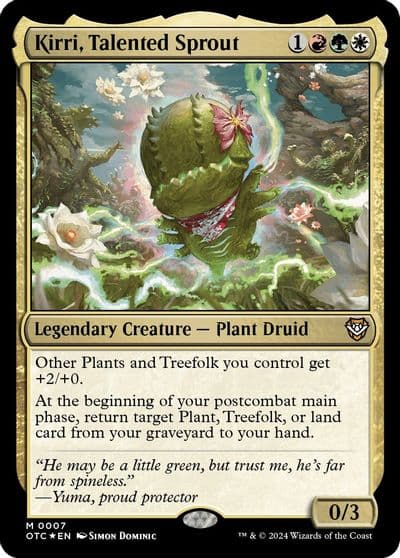 Kirri Talented Sprout Commander: Outlaws of Thunder Junction Magic card