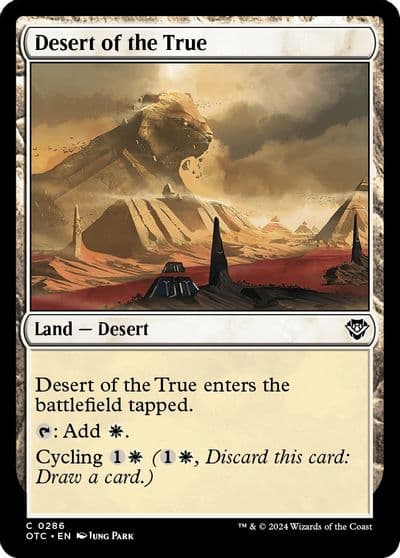 Desert of the True Commander: Outlaws of Thunder Junction Magic card
