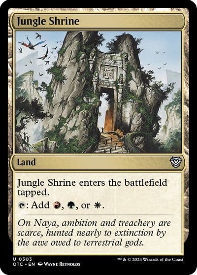 Jungle Shrine Commander: Outlaws of Thunder Junction Magic card