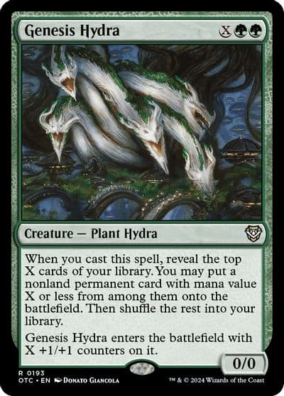 Genesis Hydra Commander: Outlaws of Thunder Junction Magic card