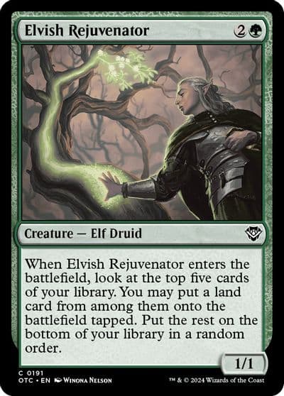 Elvish Rejuvenator Commander: Outlaws of Thunder Junction Magic card