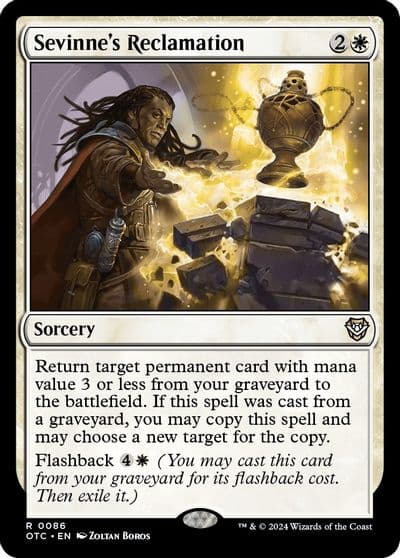 Sevinnes Reclamation Commander: Outlaws of Thunder Junction Magic card