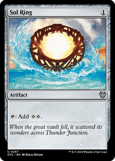 Sol Ring Commander: Outlaws of Thunder Junction Magic card