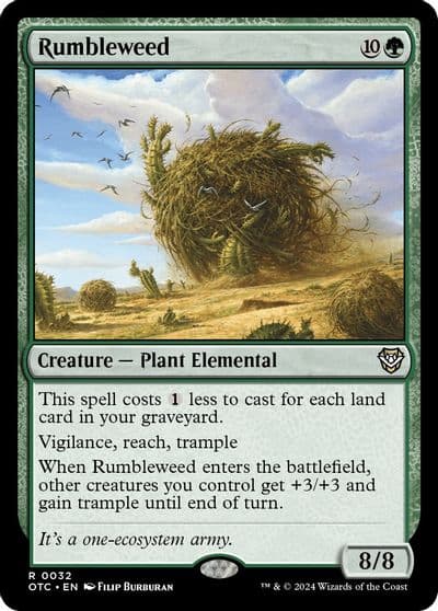 Rumbleweed Commander: Outlaws of Thunder Junction Magic card