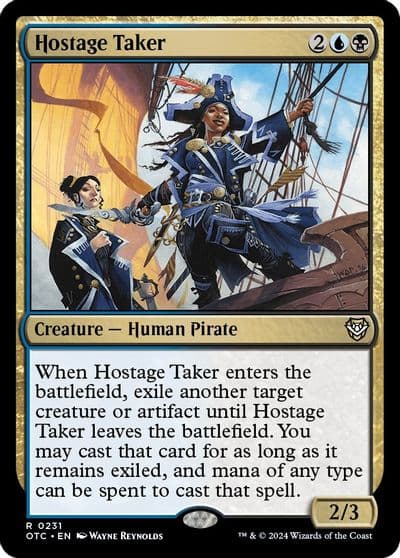 Hostage Taker Commander: Outlaws of Thunder Junction Magic card