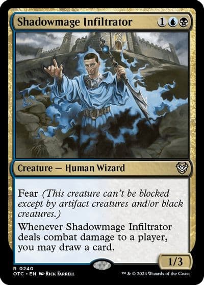 Shadowmage Infiltrator Commander: Outlaws of Thunder Junction Magic card