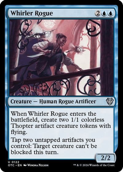 Whirler Rogue Commander: Outlaws of Thunder Junction Magic card