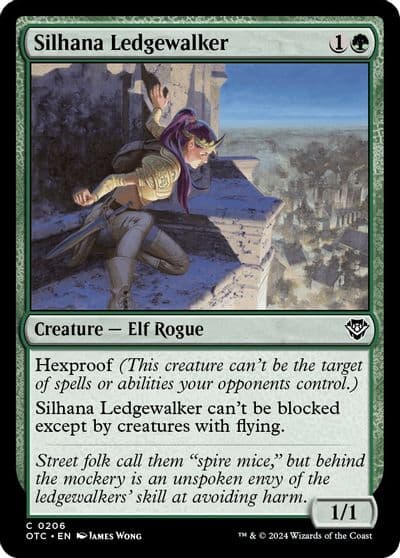 Silhana Ledgewalker Commander: Outlaws of Thunder Junction Magic card