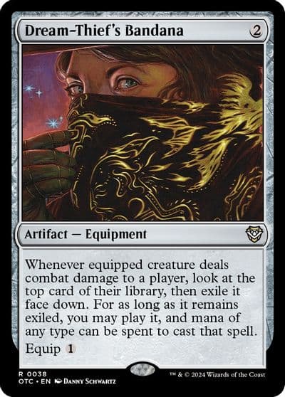 Dream Thiefs Bandana Commander: Outlaws of Thunder Junction Magic card