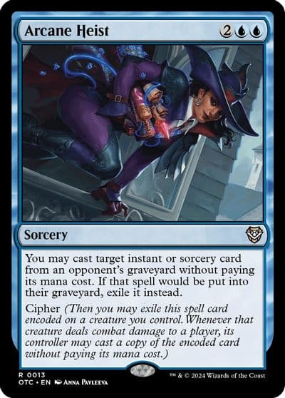 Arcane Heist Commander: Outlaws of Thunder Junction Magic card
