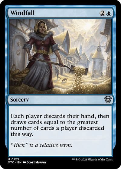 Windfall Commander: Outlaws of Thunder Junction Magic card