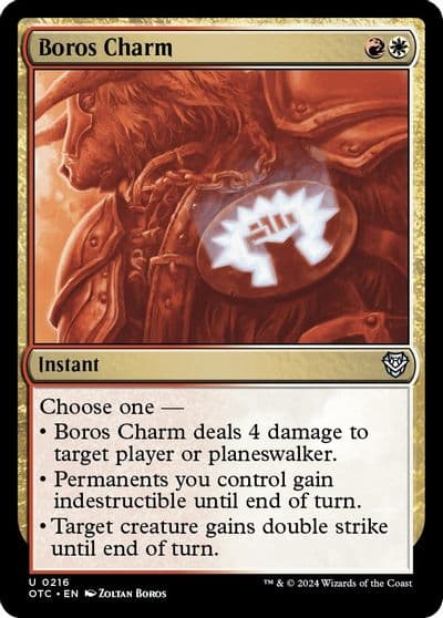 Boros Charm Commander: Outlaws of Thunder Junction Magic card