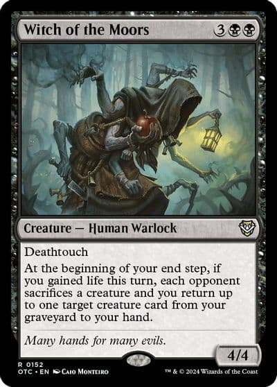 Witch of the Moors Commander: Outlaws of Thunder Junction Magic card