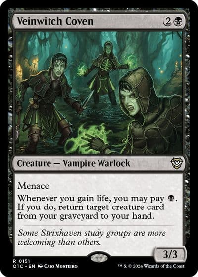 Veinwitch Coven Commander: Outlaws of Thunder Junction Magic card