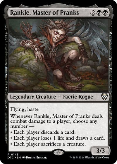 Rankle Master of Pranks Commander: Outlaws of Thunder Junction Magic card