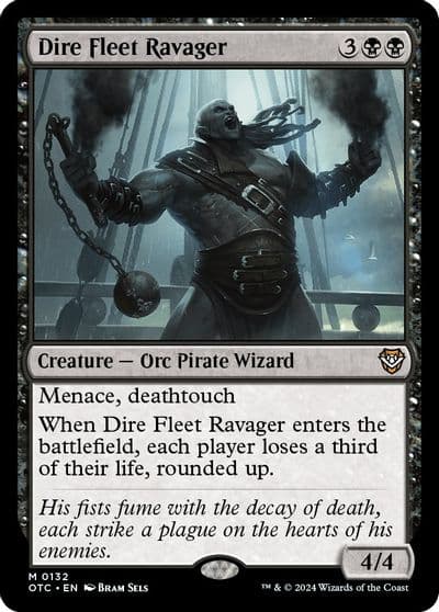 Dire Fleet Ravager Commander: Outlaws of Thunder Junction Magic card