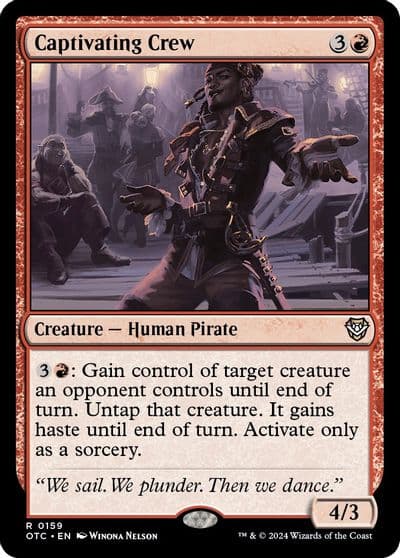 Captivating Crew Commander: Outlaws of Thunder Junction Magic card