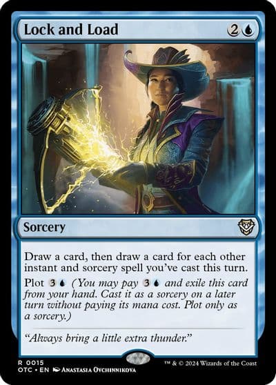 Lock and Load Commander: Outlaws of Thunder Junction Magic card