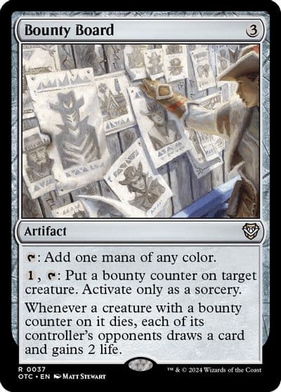Bounty Board Commander: Outlaws of Thunder Junction Magic card