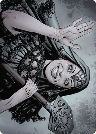 Gisa the Hellraiser Art Card Art Series: Outlaws of Thunder Junction Magic card