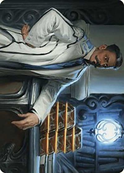 Baron Bertram Graywater Art Card Art Series: Outlaws of Thunder Junction Magic card