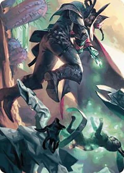 Metamorphic Blast Art Card Art Series: Outlaws of Thunder Junction Magic card