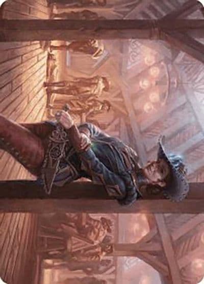 Marchesa Dealer of Death Art Card Art Series: Outlaws of Thunder Junction Magic card