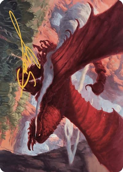 Stingerback Terror Art Card Gold Stamped Signature Art Series: Outlaws of Thunder Junction Magic card
