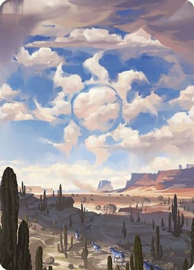 Plains Art Card Art Series: Outlaws of Thunder Junction Magic card