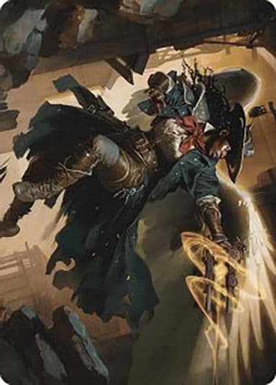 Archangel of Tithes Art Card Art Series: Outlaws of Thunder Junction Magic card