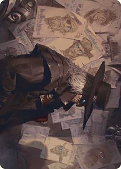 Lazav Familiar Stranger Art Card Art Series: Outlaws of Thunder Junction Magic card