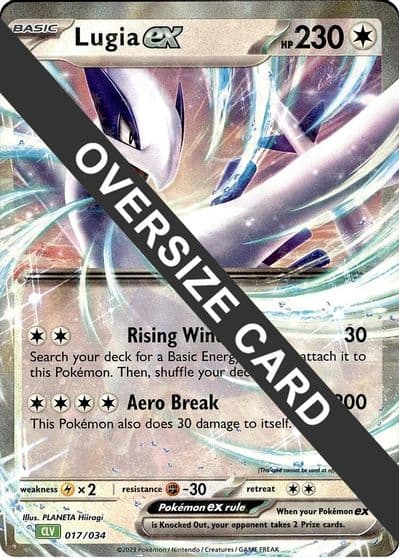 Lugia ex Jumbo Cards Pokemon card