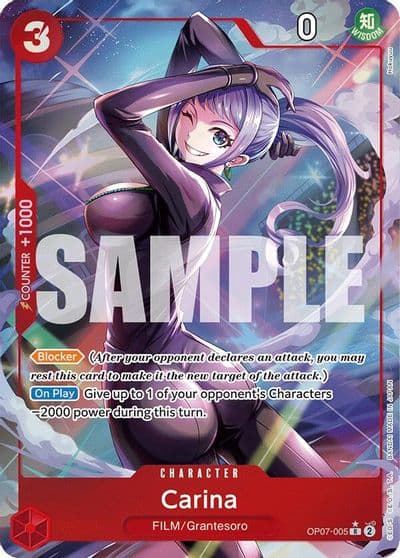 Carina Parallel 500 Years in the Future One Piece card