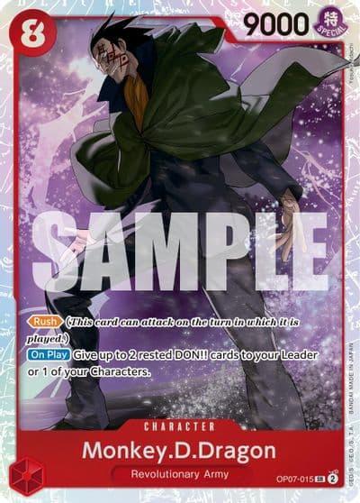 MonkeyDDragon 015 500 Years in the Future One Piece card