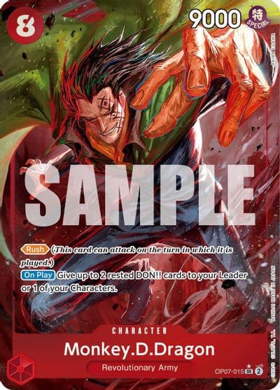 MonkeyDDragon 015 Parallel 500 Years in the Future One Piece card