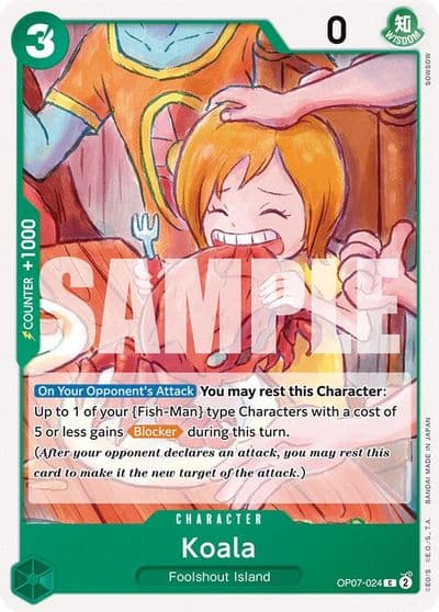 Koala 500 Years in the Future One Piece card